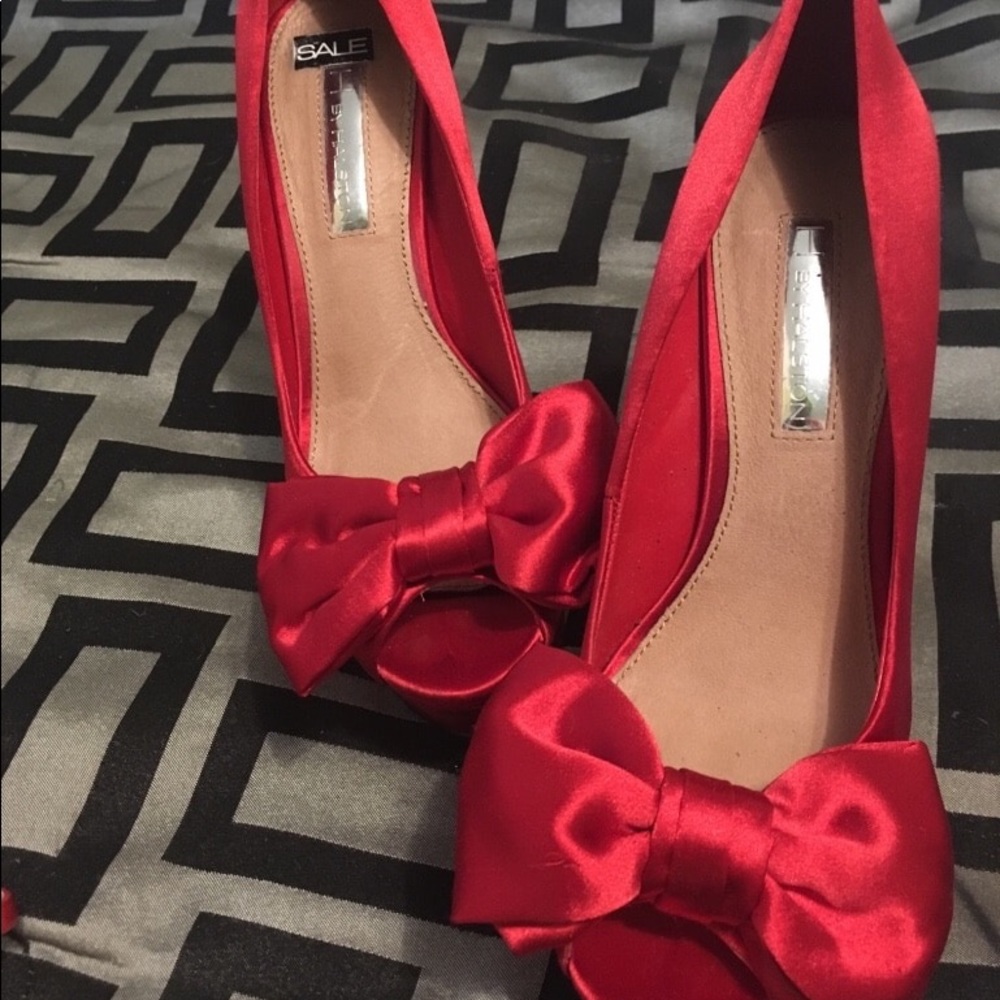 Red high heels